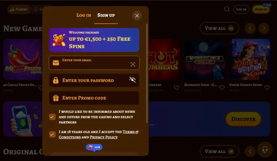 Play jonny casino